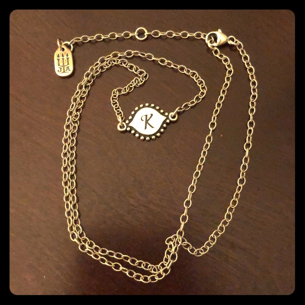 James Avery Memoir Initial Necklace “K”